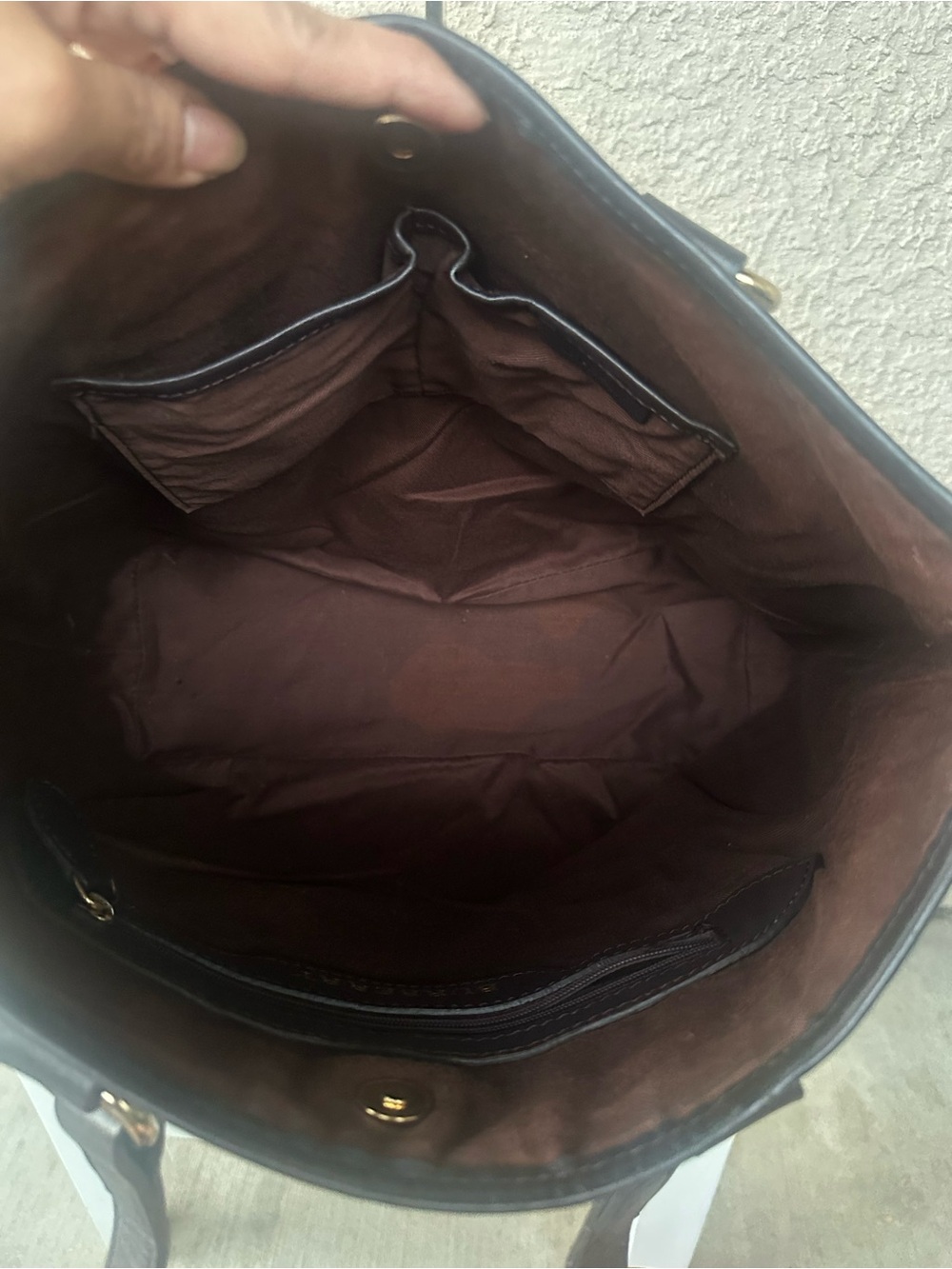 Burberry Black-Trim Beige Nova Check Tote - Large size - Picture 9 of 15
